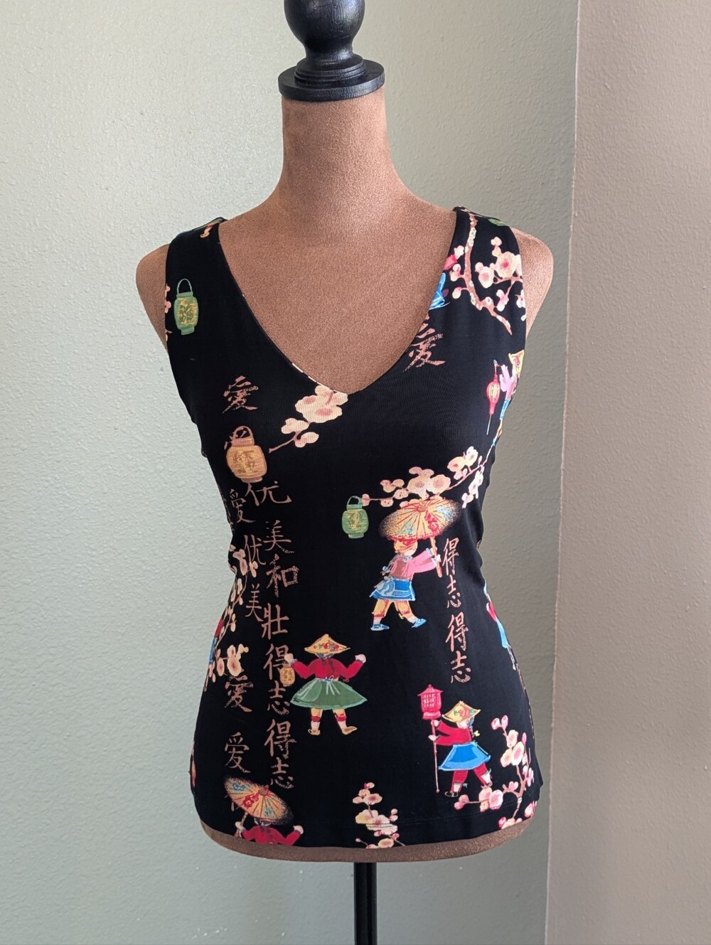 Y2K Chico's Travelers Chinoiserie Tank